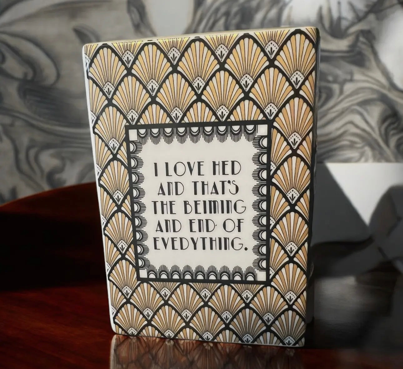 The Great Gatsby Floral Vase