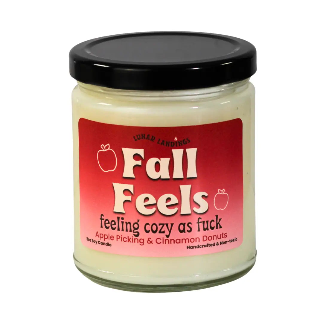 Fall Feels Apple Cider Donut Soy Candle