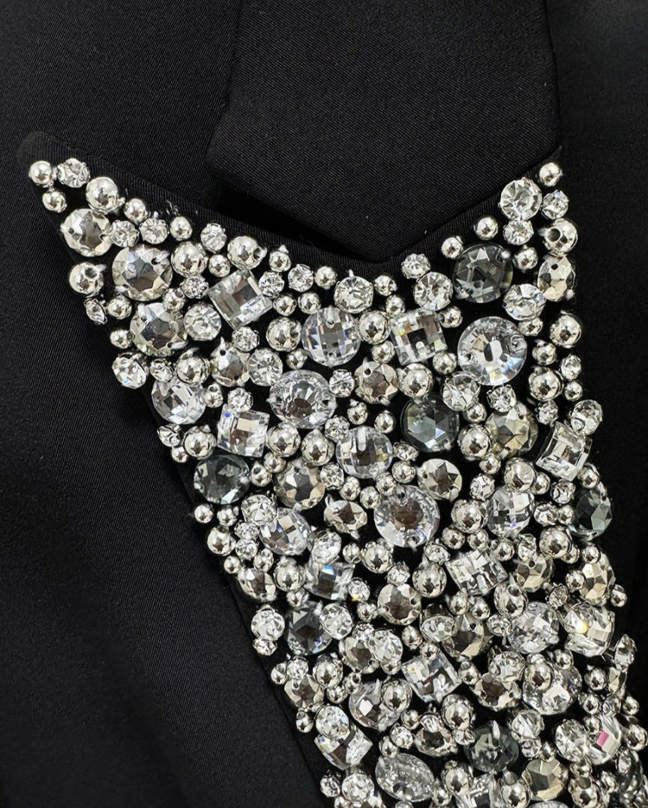 Rosia Crystal Embellished Blazer Dress