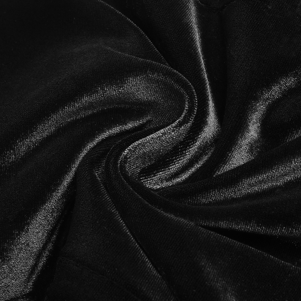 Justina Strapless Black Velvet and 3D Floral White Skirt Mini Dress