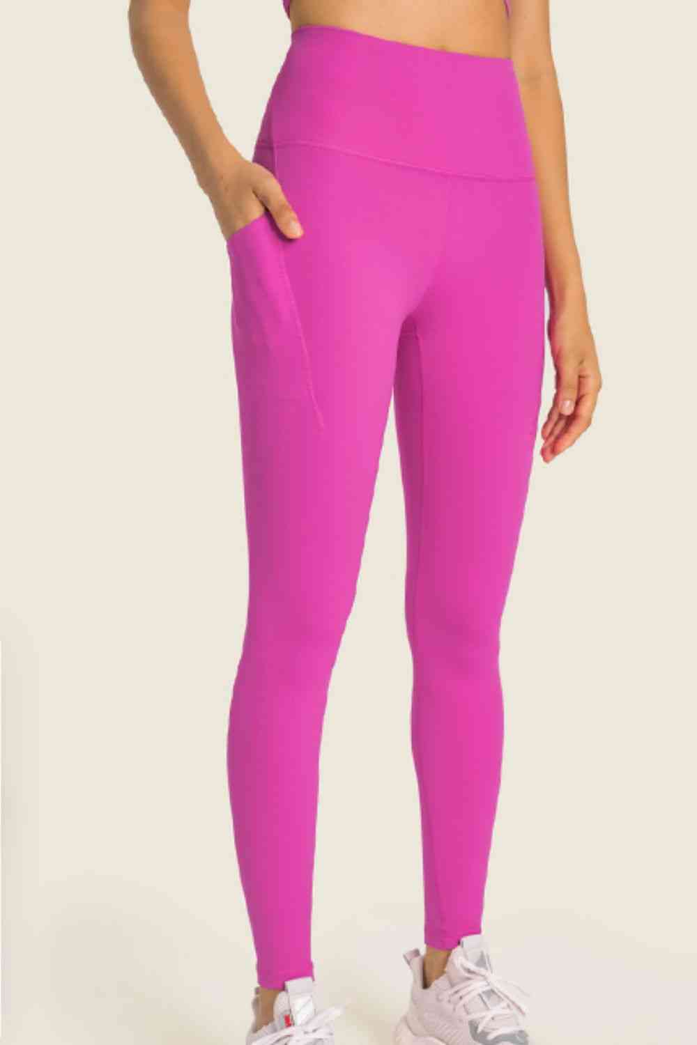 Rachel High-Rise Wide Waistband Pocket Yoga Leggings