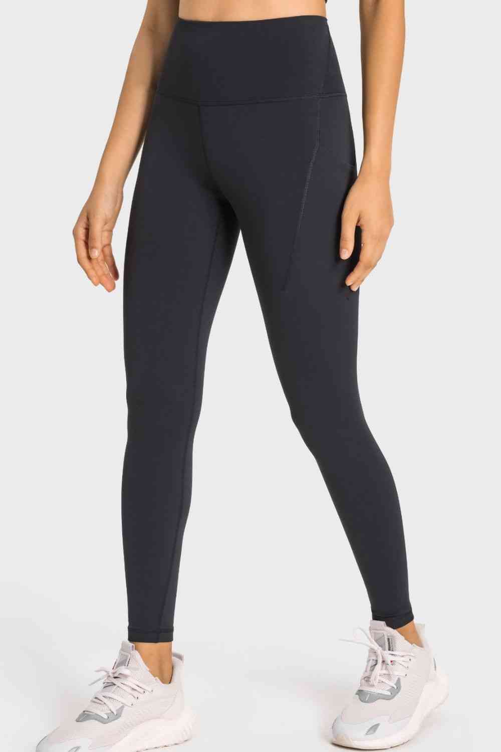 Rachel High-Rise Wide Waistband Pocket Yoga Leggings