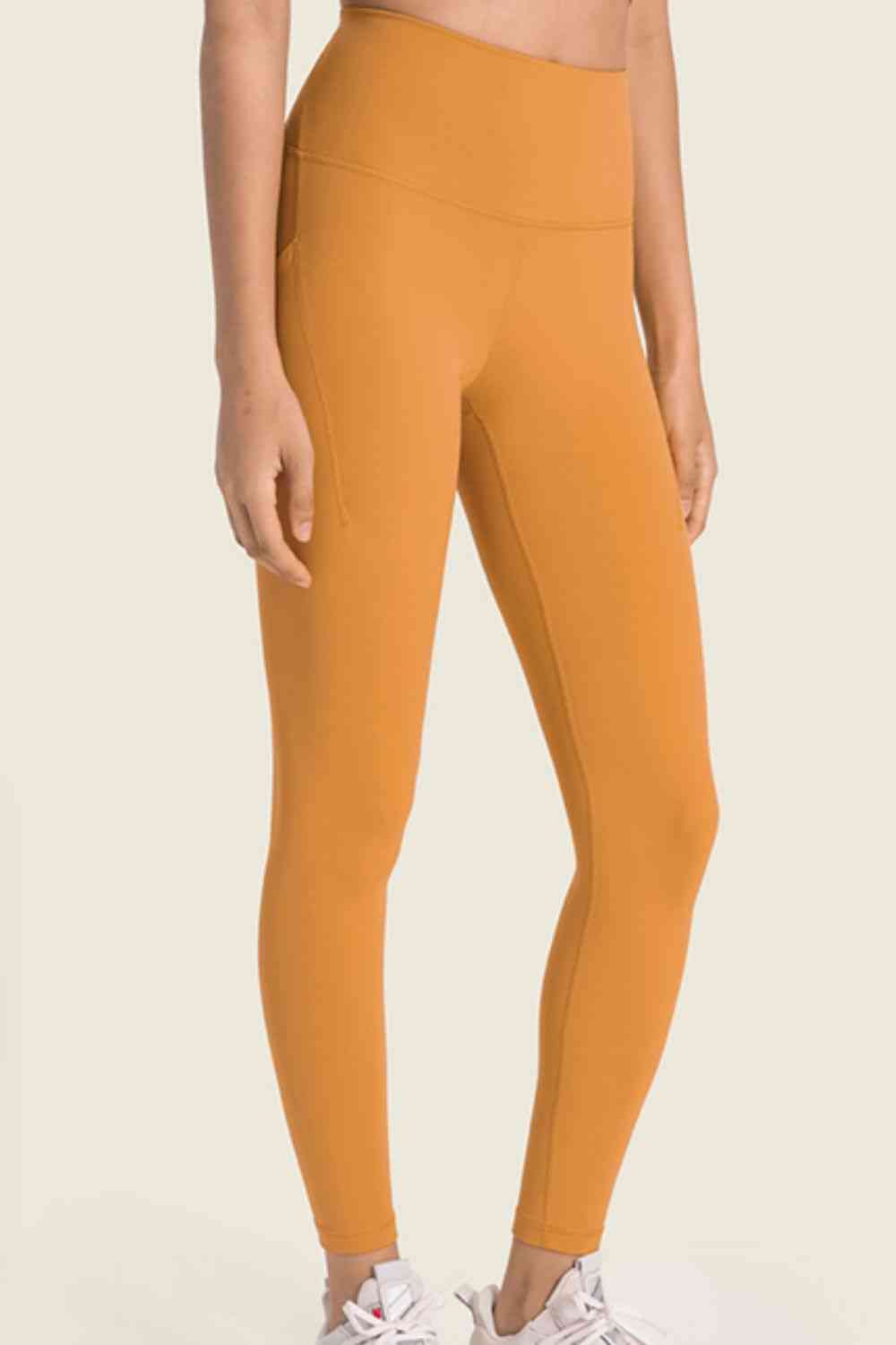 Rachel High-Rise Wide Waistband Pocket Yoga Leggings