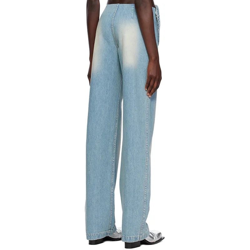 Calista 3D Flower Denim Jeans - Ever Chic Fashions