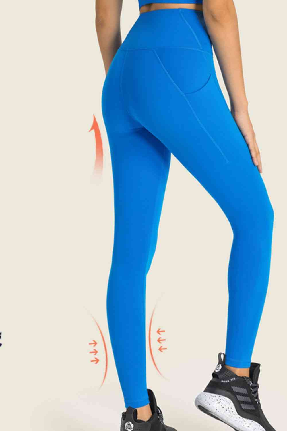 Rachel High-Rise Wide Waistband Pocket Yoga Leggings