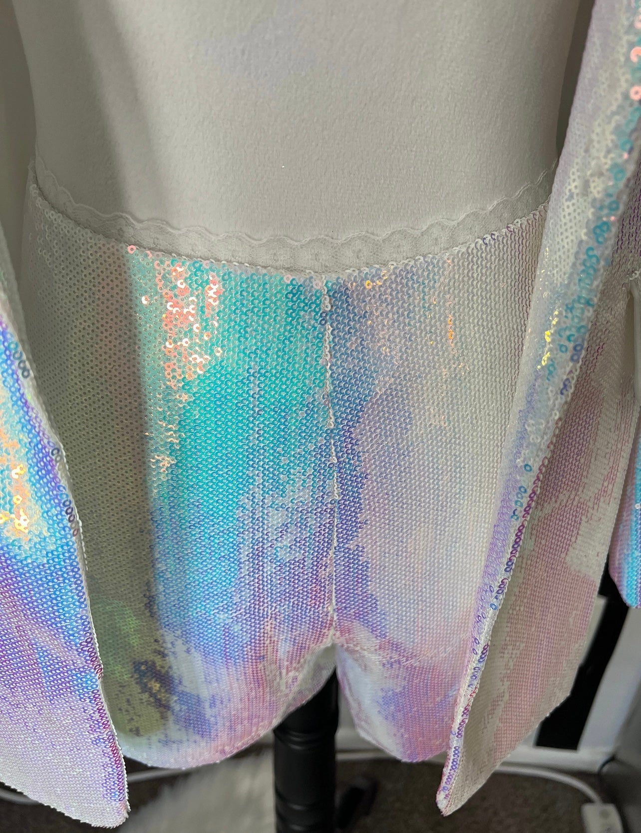Rhylyn Silver Sequin Blazer and Short Set - Ever Chic Fashions