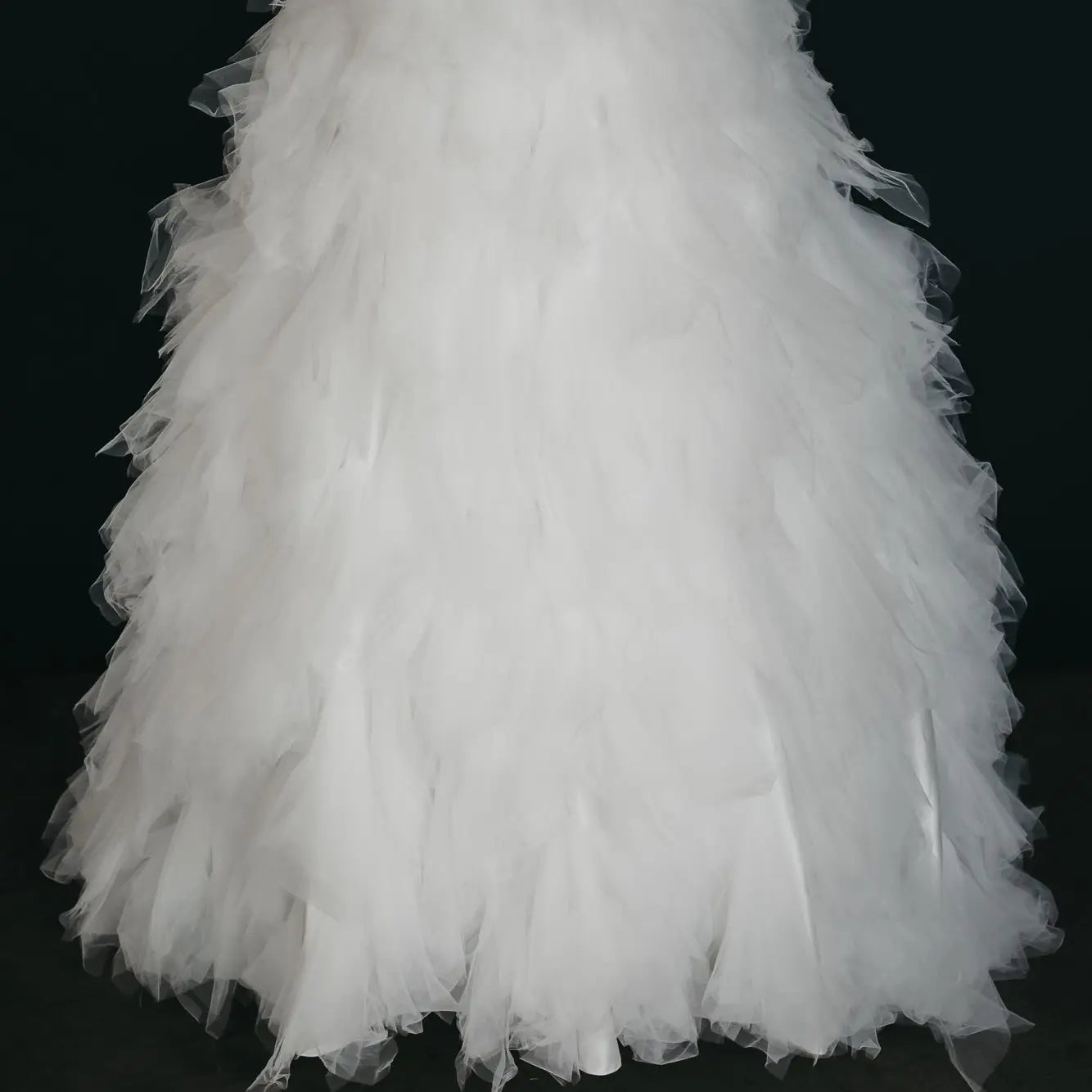 Belle Tulle Ruffled Overskirt