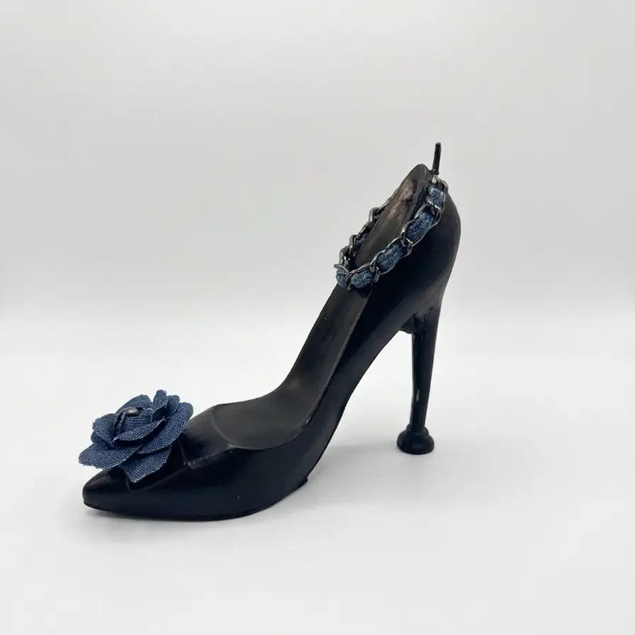 The Denim Stiletto Heel