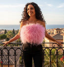 Alania Feather Top 12" Length
