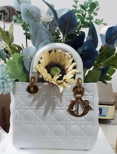 Designer Inspired Handbag Vase