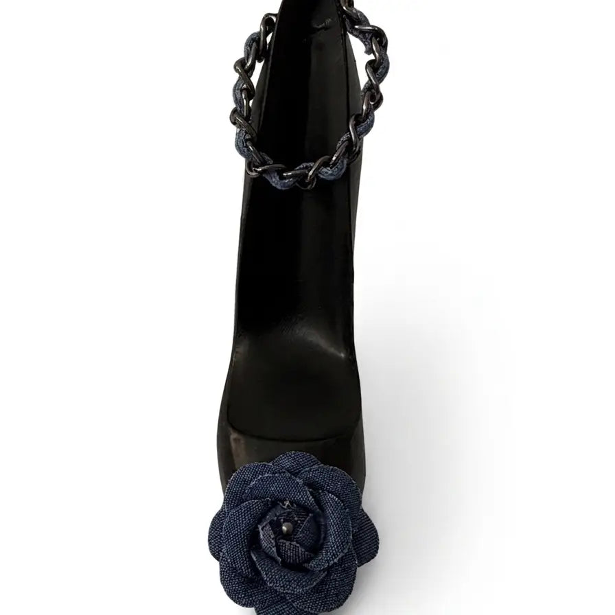 The Denim Stiletto Heel
