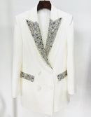 Rosia Crystal Embellished Blazer Dress