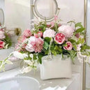 Luxury “Birkin” Inspired Resin Purse Vase