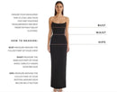 Daisha Pearl Beaded A Line Mini Dress