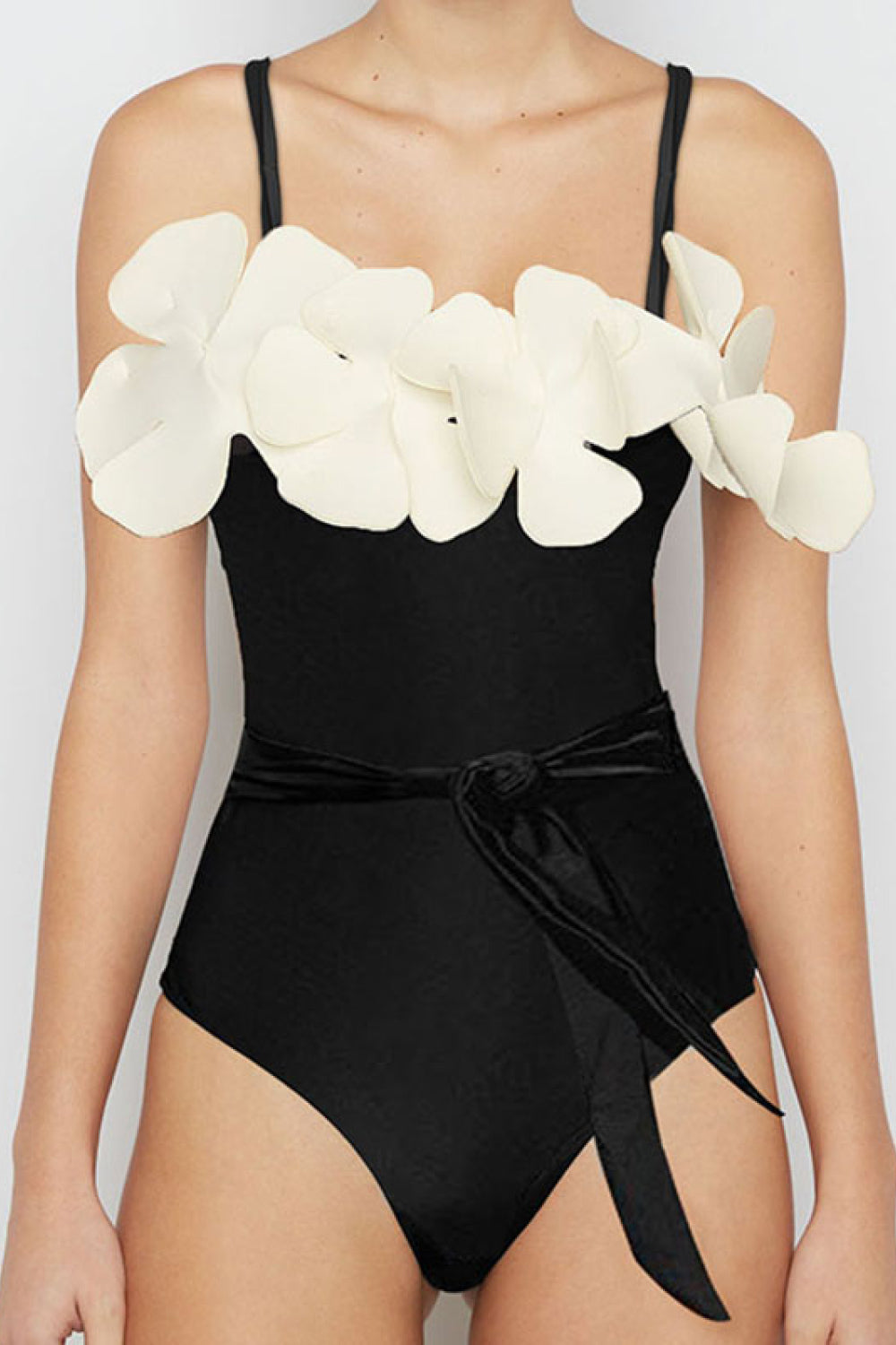 Flower Detail One-Piece Swimsuit