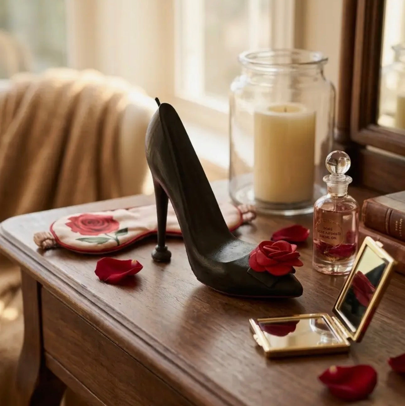 Moulin Rouge Stiletto Heel Candle