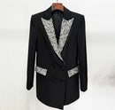 Rosia Crystal Embellished Blazer Dress