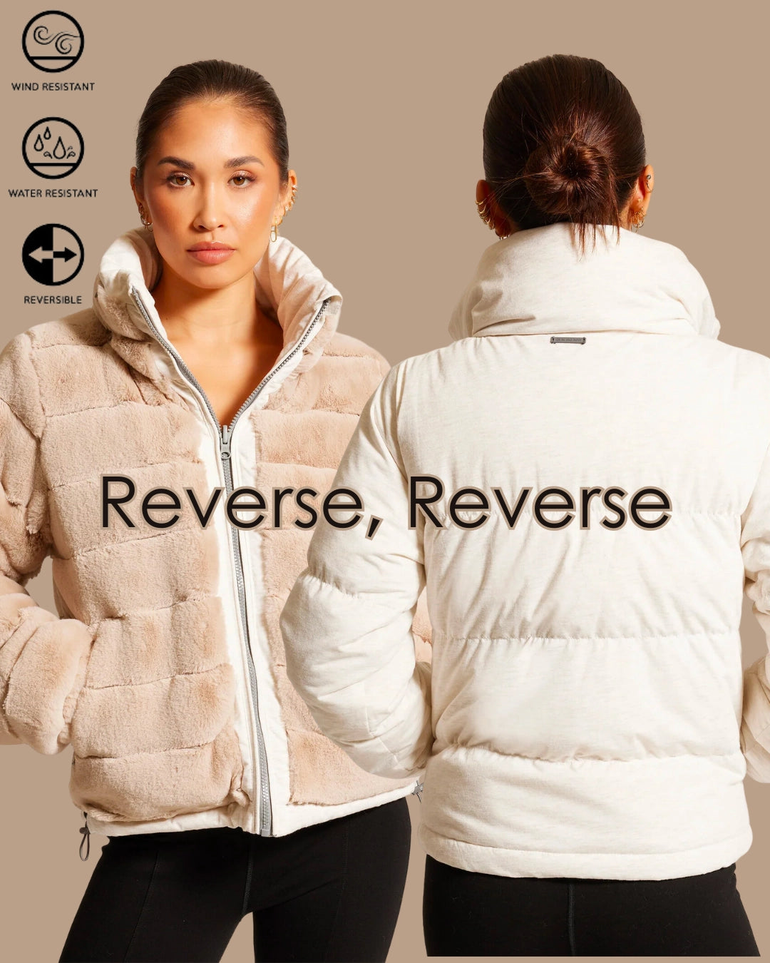 Taya Reversible Puffer Jacket