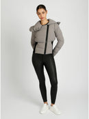 Shira Asymmetrical Puffer Jacket