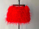 Tatum Feather Mini Skirt