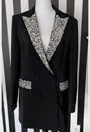 Rosia Crystal Embellished Blazer Dress