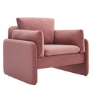 Indicate Performance Velvet Accent Chair