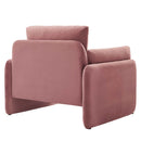 Indicate Performance Velvet Accent Chair