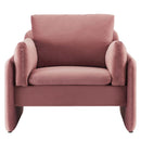 Indicate Performance Velvet Accent Chair