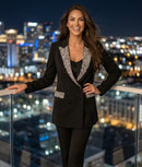 Rosia Crystal Embellished Blazer Dress