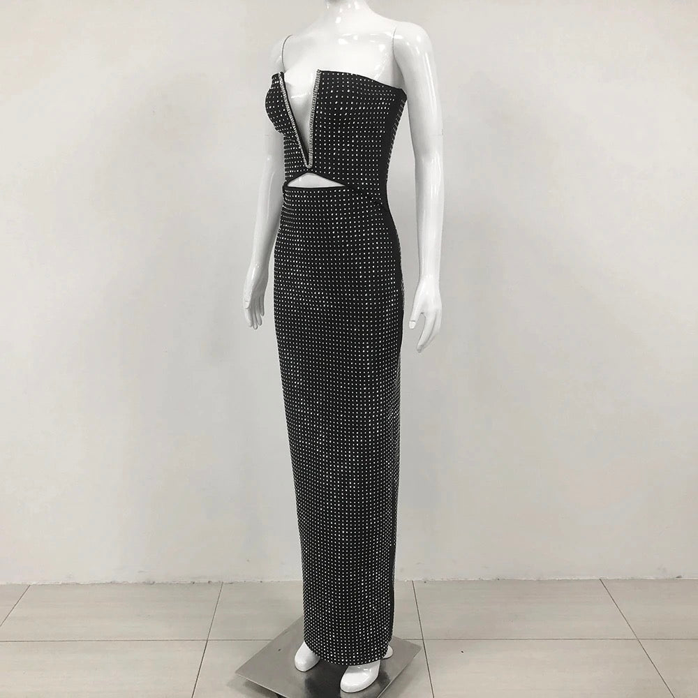 aviana jeweled midi dress Meshki | Dresses | Iconic Aviana Jewelled Midi Dress