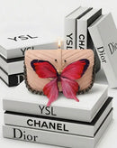 Butterfly Couture Purse Candle