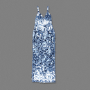 Mirella Ice Blue Sequin Maxi Dress