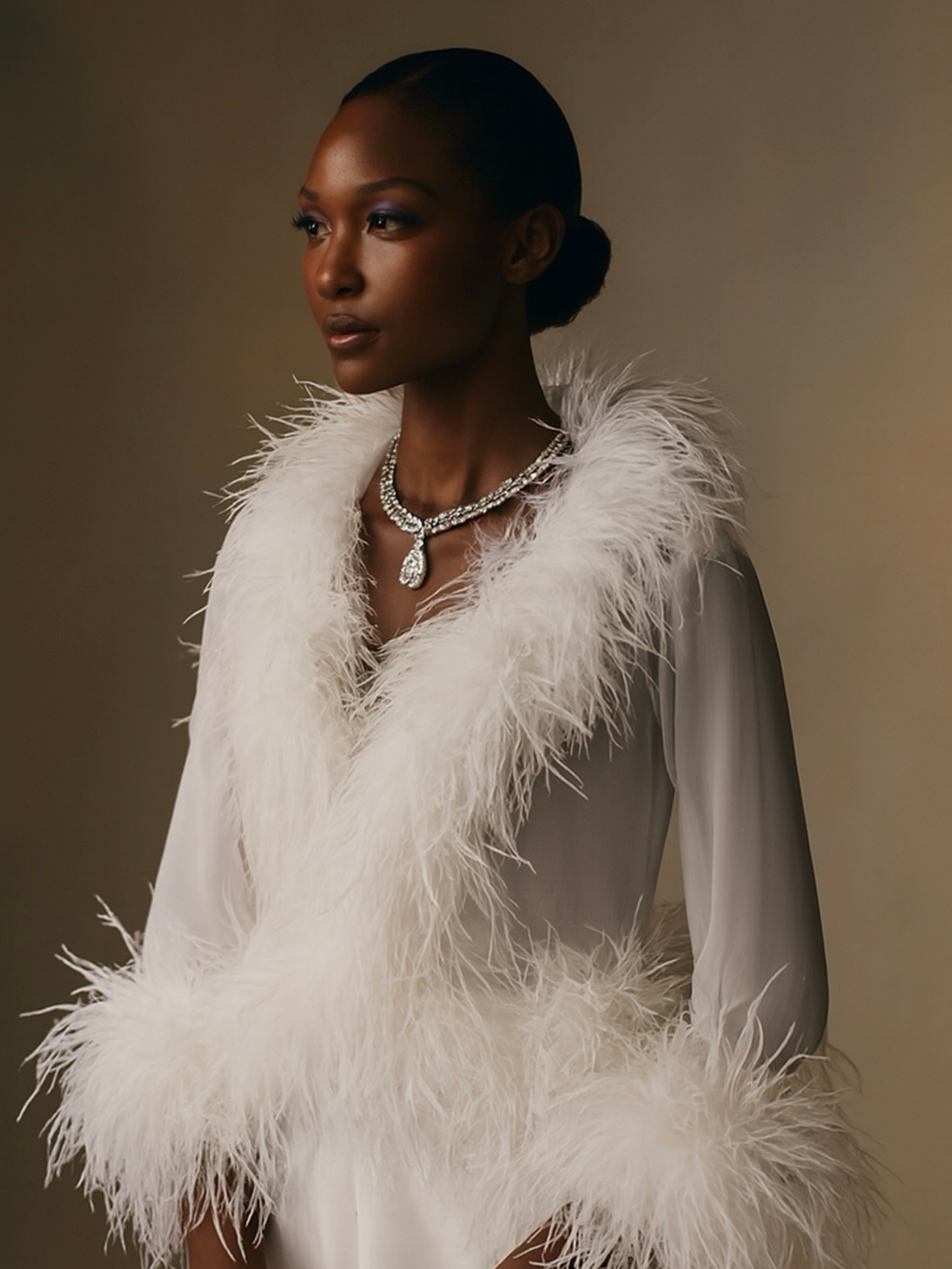 S - 34.5" Bust Size / White