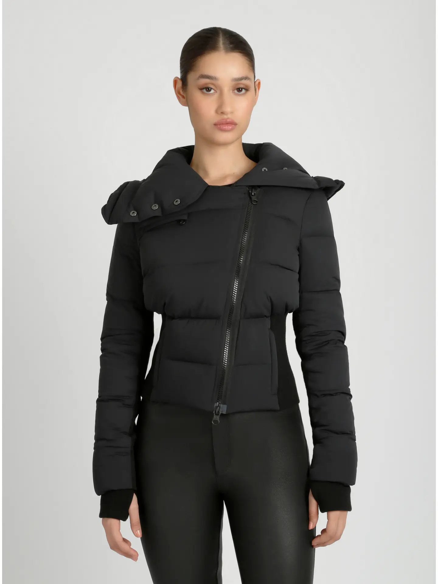 Shira Asymmetrical Puffer Jacket