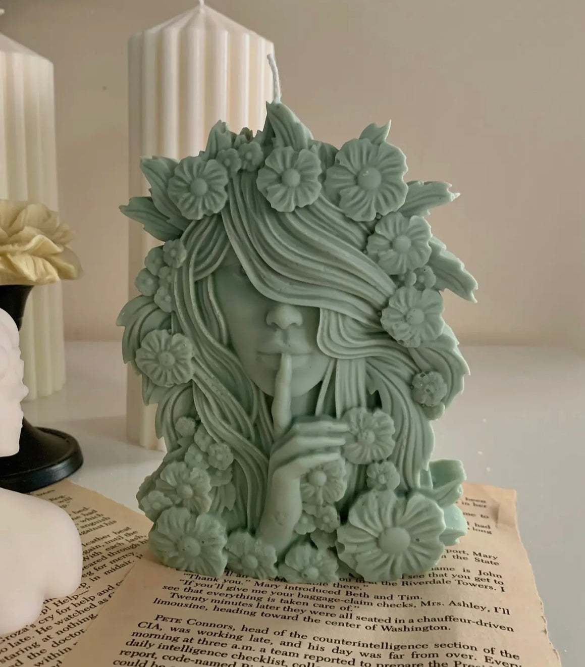 Flower Goddess Candle