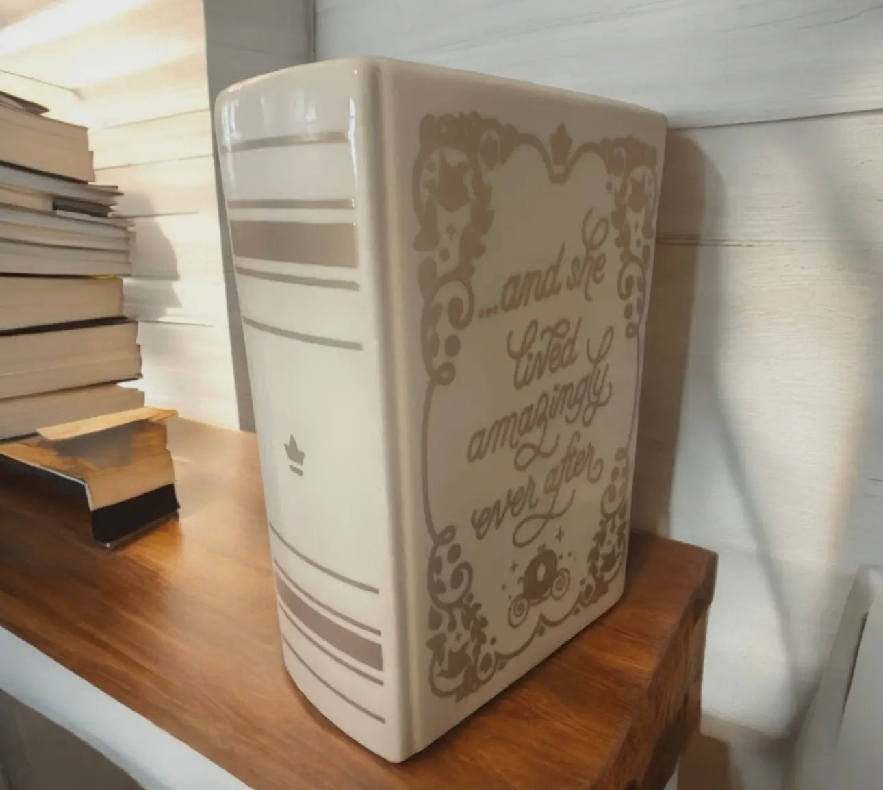 Amazingly Ever After Book Vase