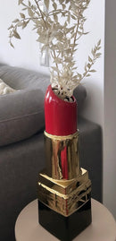 Lipstick Resin Vase