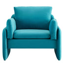 Indicate Performance Velvet Accent Chair