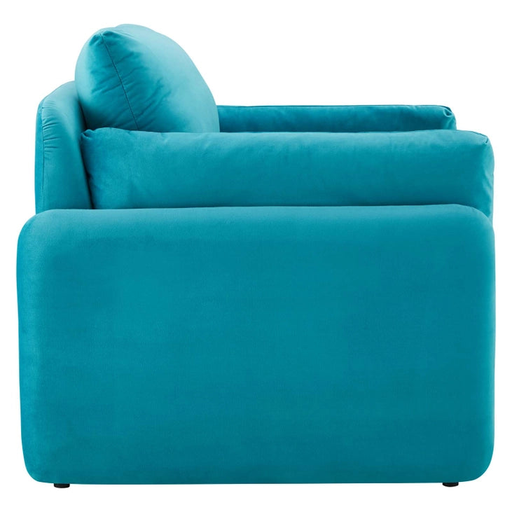 Indicate Performance Velvet Accent Chair