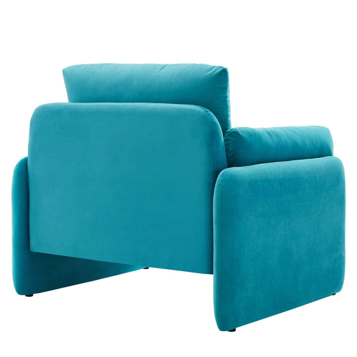 Indicate Performance Velvet Accent Chair