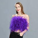 Alania Feather Top 12" Length