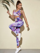 Pia Sport Tank and Leggings Set