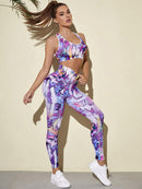 Pia Sport Tank and Leggings Set