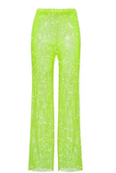 Andi Rhinestone Mesh Pants - Ever Chic Fashions