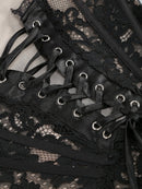 Franka Strapless Lace Corset Mini Dress - Ever Chic Fashions