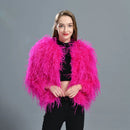 Mina Fluffy Feather Coat - Ever Chic Fashions