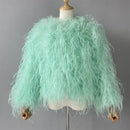 Mina Fluffy Feather Coat - Ever Chic Fashions