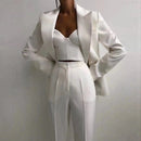 Siobhan Bralette, Blazer and Pant Set - Ever Chic Fashions