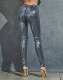 Tian Silver Sequin Pants - Ever Chic Fashions